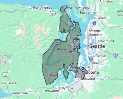 Siren Electric service area map